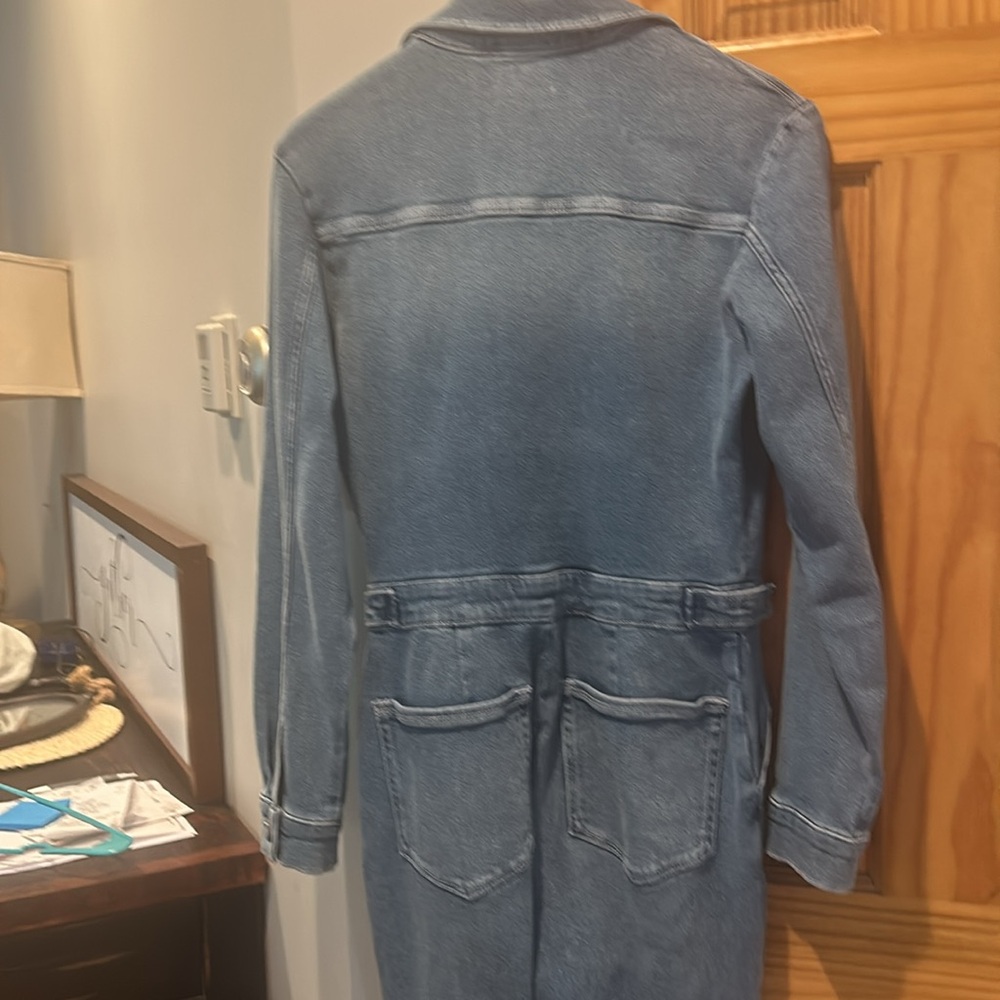 Brand New Good American Jean Jumpsuit - Picture 5 of 5
